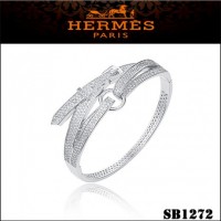 Hermes Debridee Bracelet White Gold With Diamonds